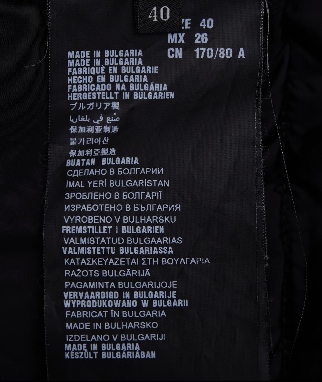 PRADA Черная полиамидовая куртка, фото 6