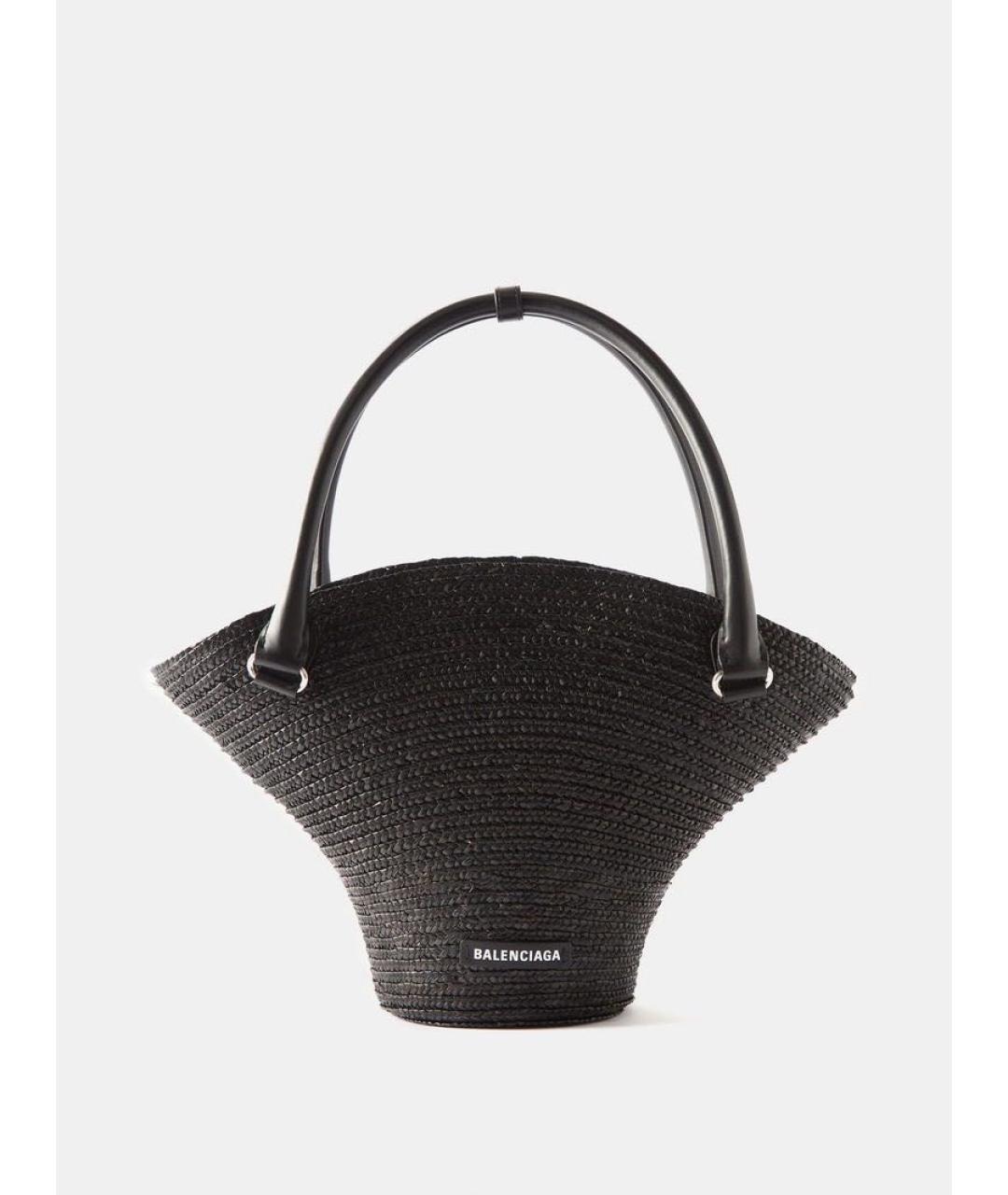 BALENCIAGA Черная сумка тоут, фото 5