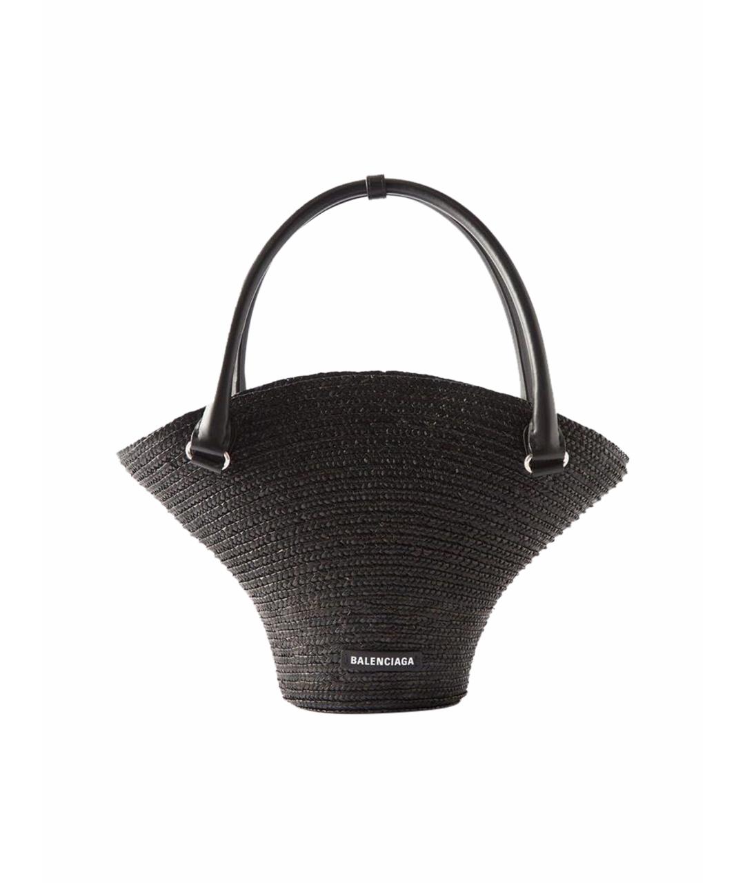 BALENCIAGA Черная сумка тоут, фото 1