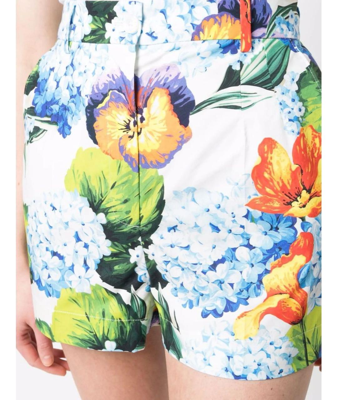 DOLCE&GABBANA Мульти хлопковые шорты, фото 7