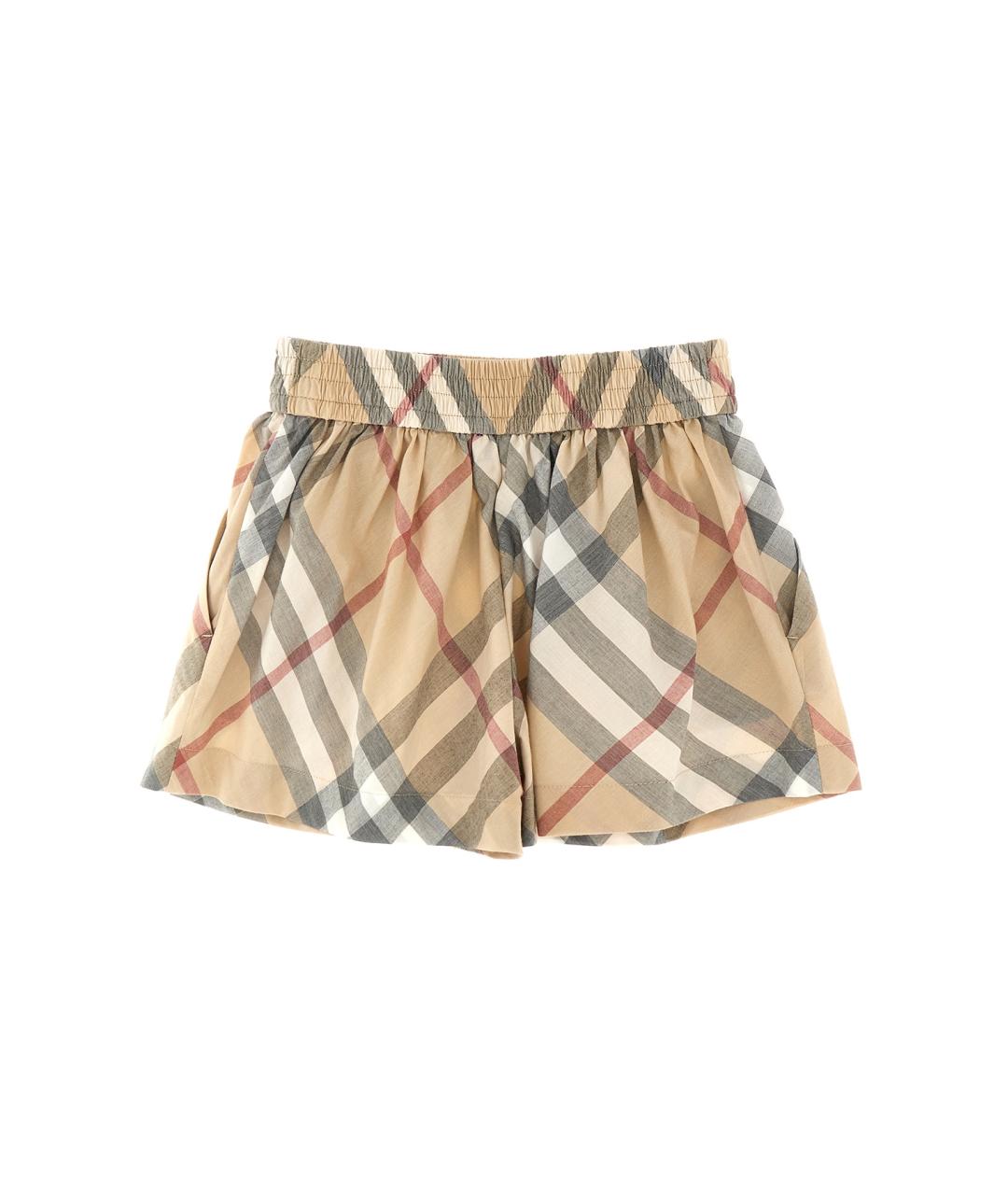 BURBERRY Бежевые брюки и шорты, фото 2