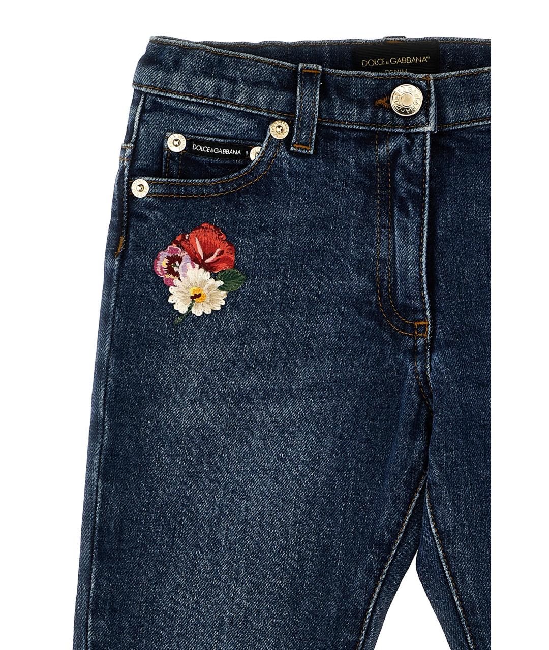 DOLCE&GABBANA Синие детские джинсы, фото 3