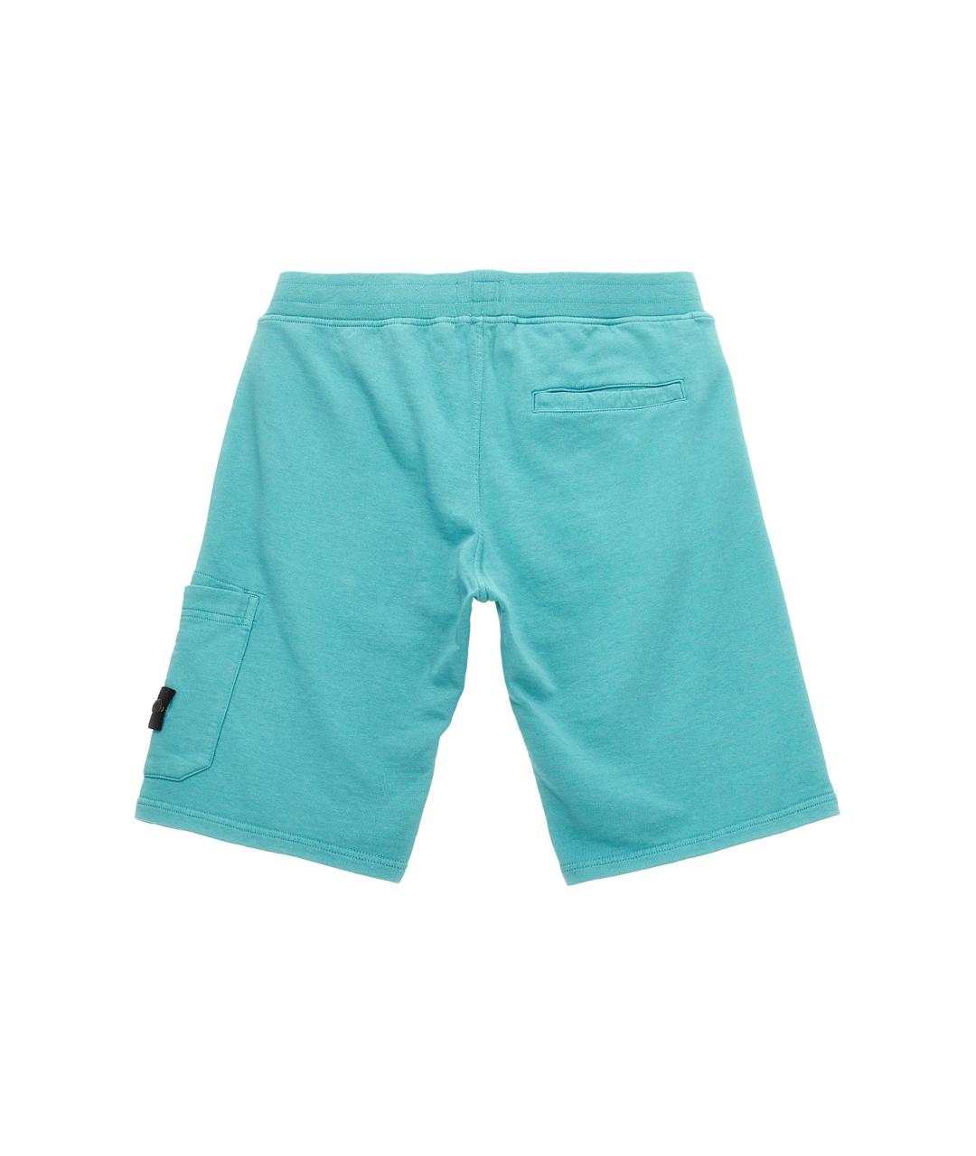 STONE ISLAND Голубые брюки и шорты, фото 2