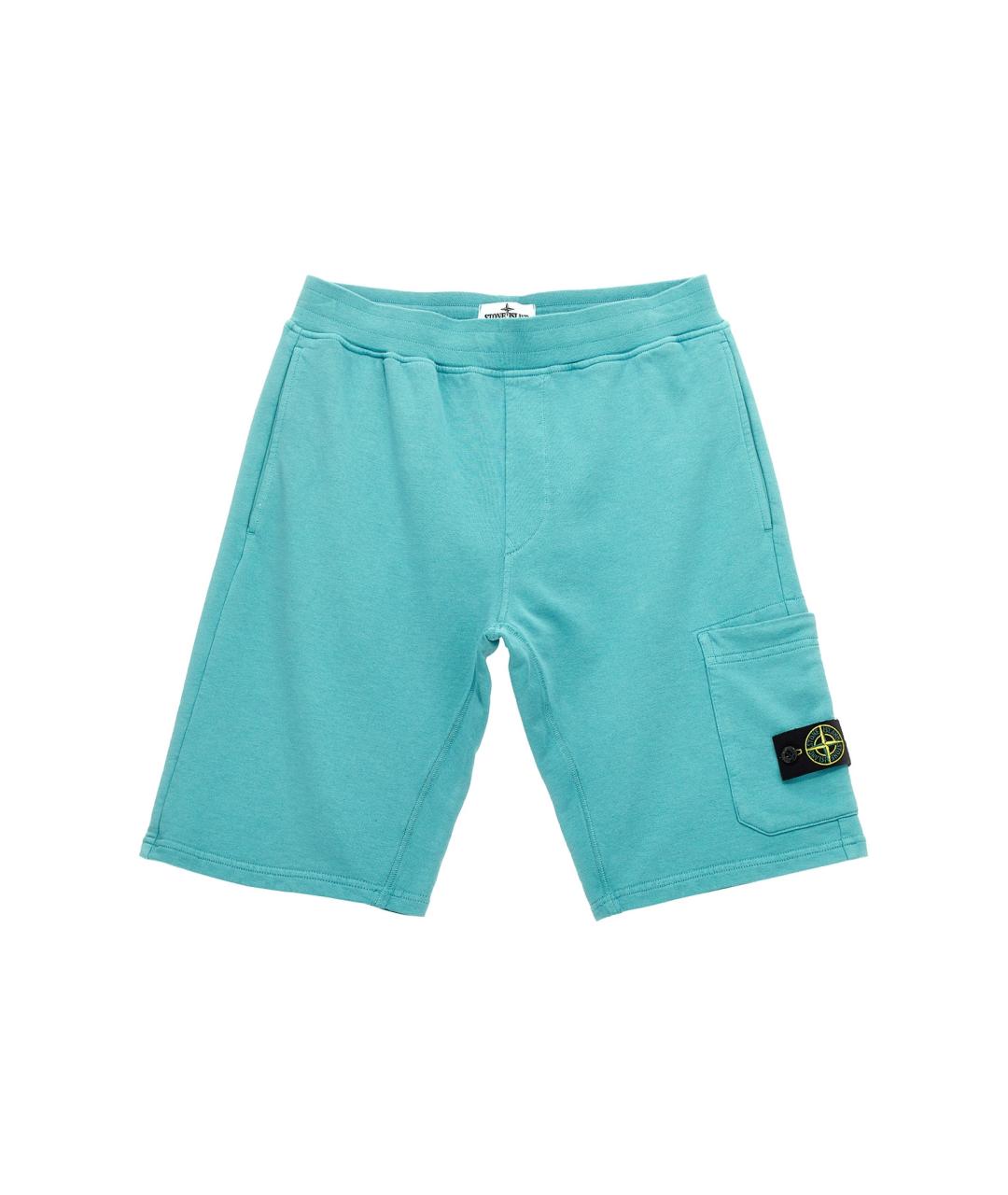 STONE ISLAND Голубые брюки и шорты, фото 1
