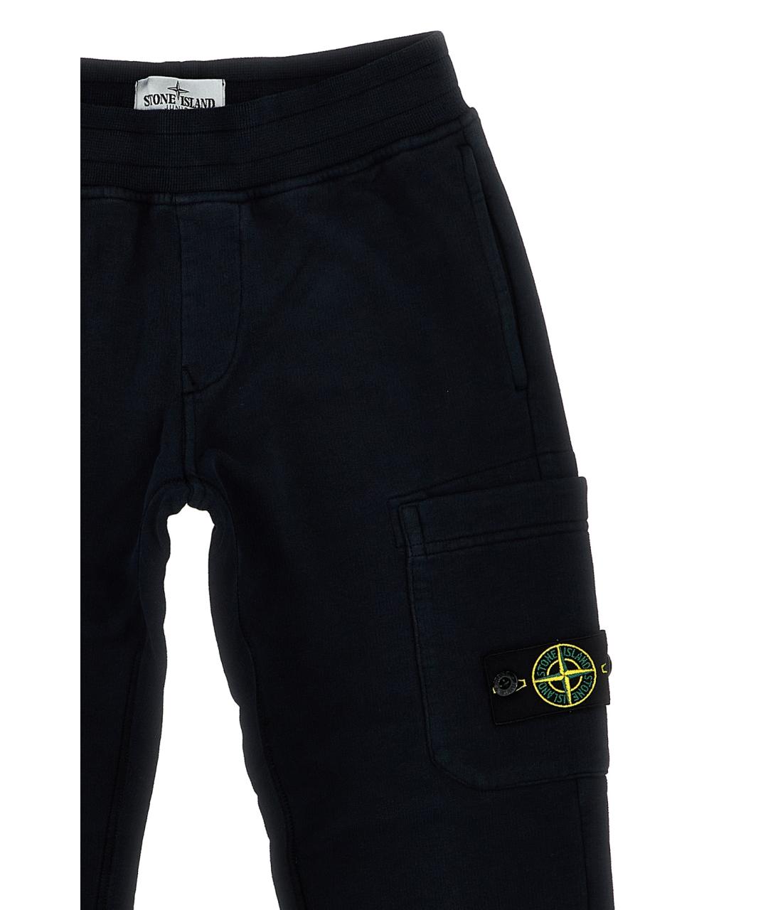 STONE ISLAND Темно-синие брюки и шорты, фото 3