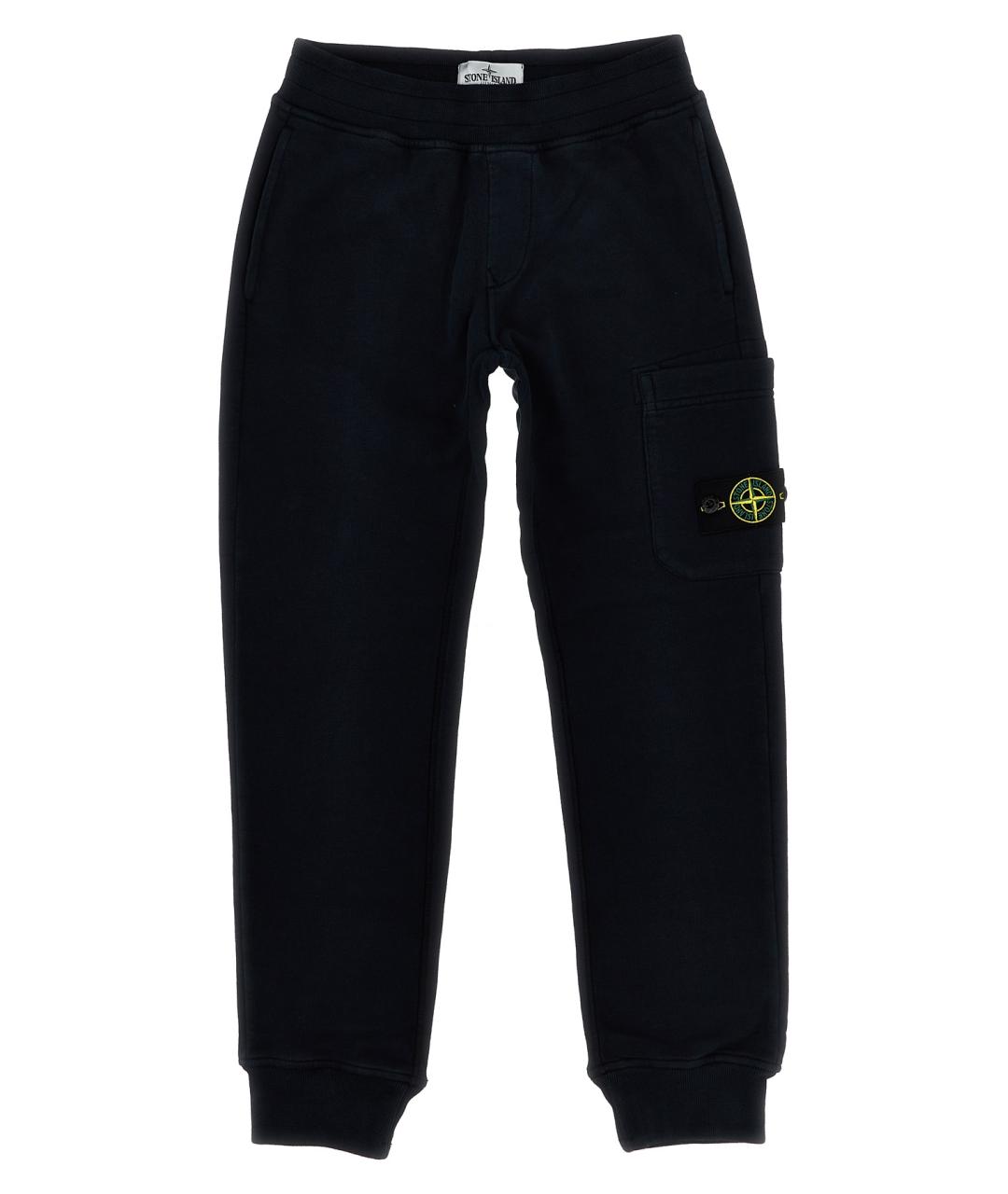 STONE ISLAND Темно-синие брюки и шорты, фото 1