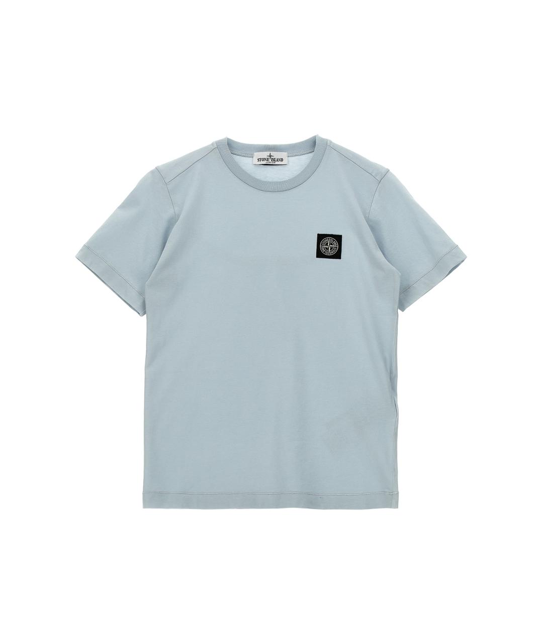 STONE ISLAND Голубая детская футболка, фото 1