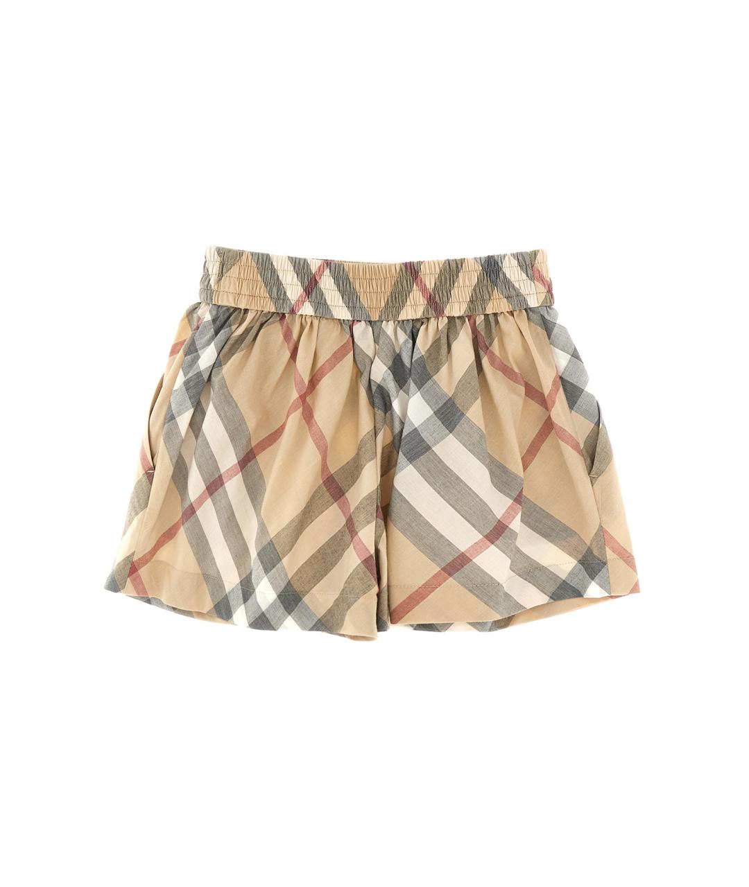 BURBERRY Бежевые брюки и шорты, фото 2