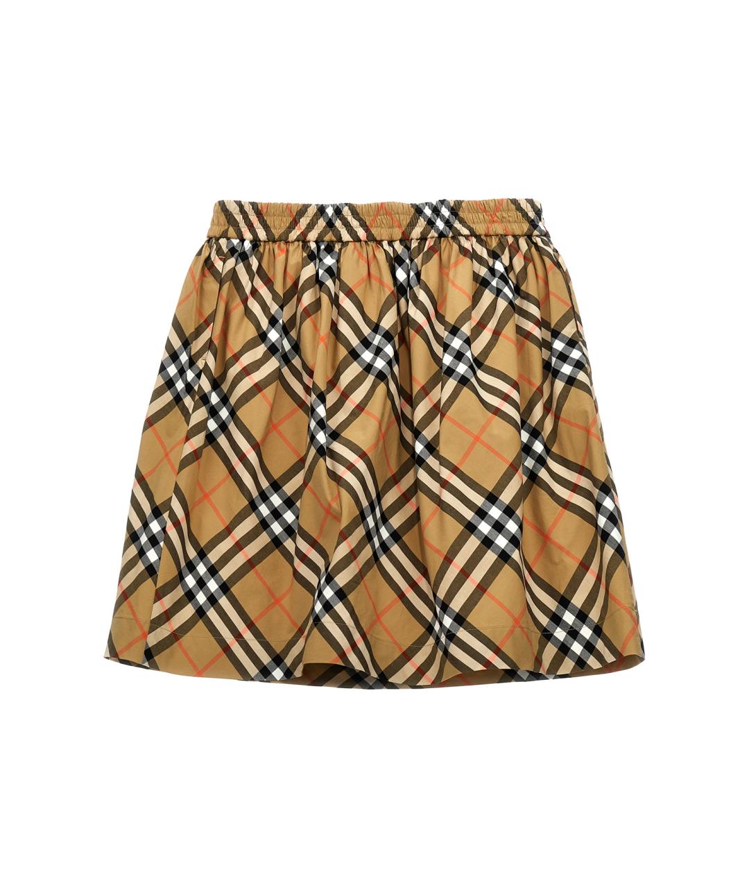 BURBERRY Бежевая юбка, фото 2