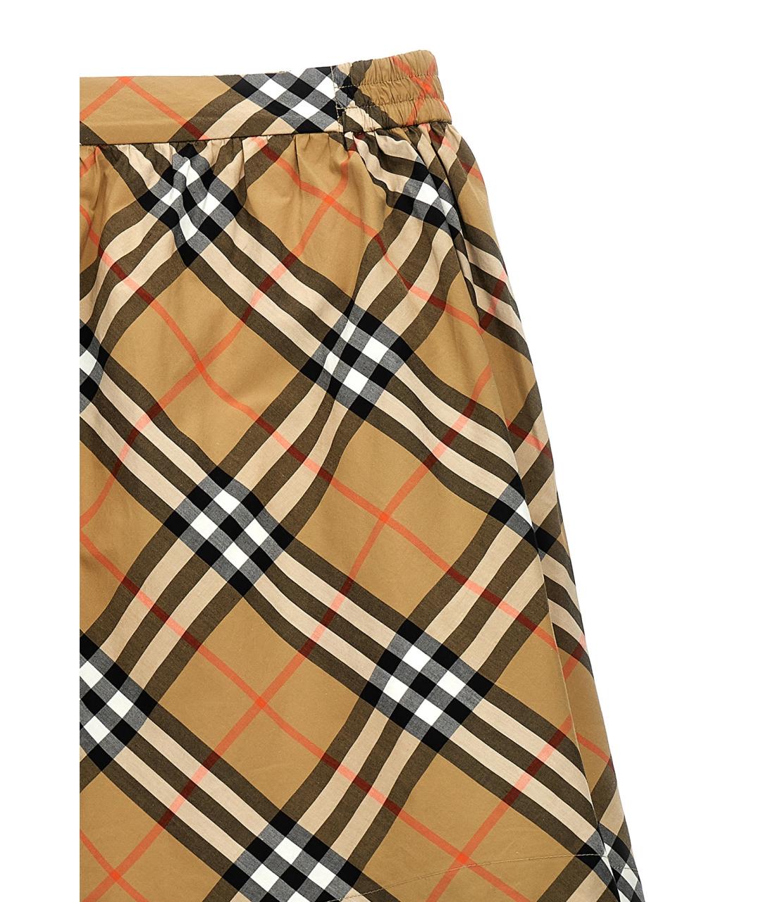 BURBERRY Бежевая юбка, фото 3