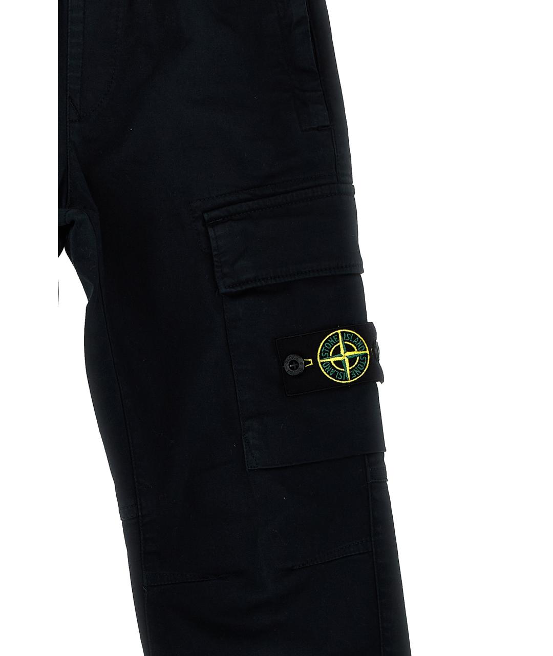 STONE ISLAND Темно-синие брюки и шорты, фото 3