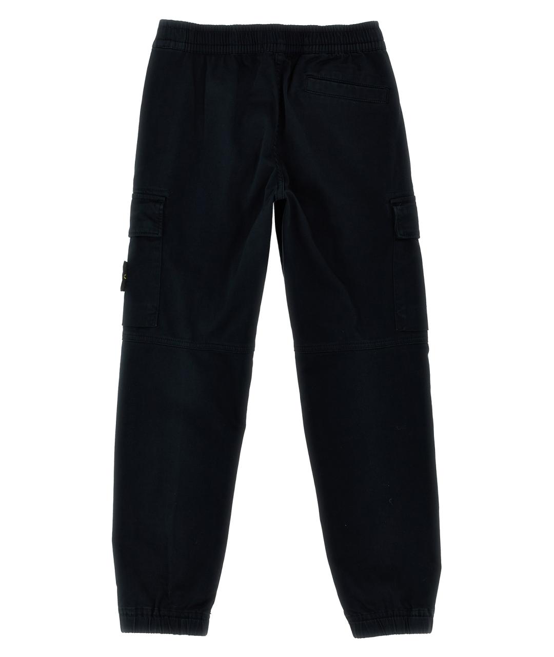 STONE ISLAND Темно-синие брюки и шорты, фото 2