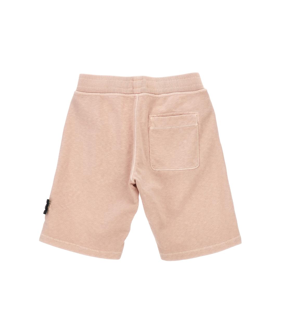 STONE ISLAND Розовые брюки и шорты, фото 2