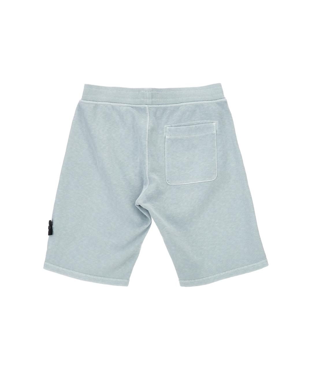 STONE ISLAND Голубые брюки и шорты, фото 2