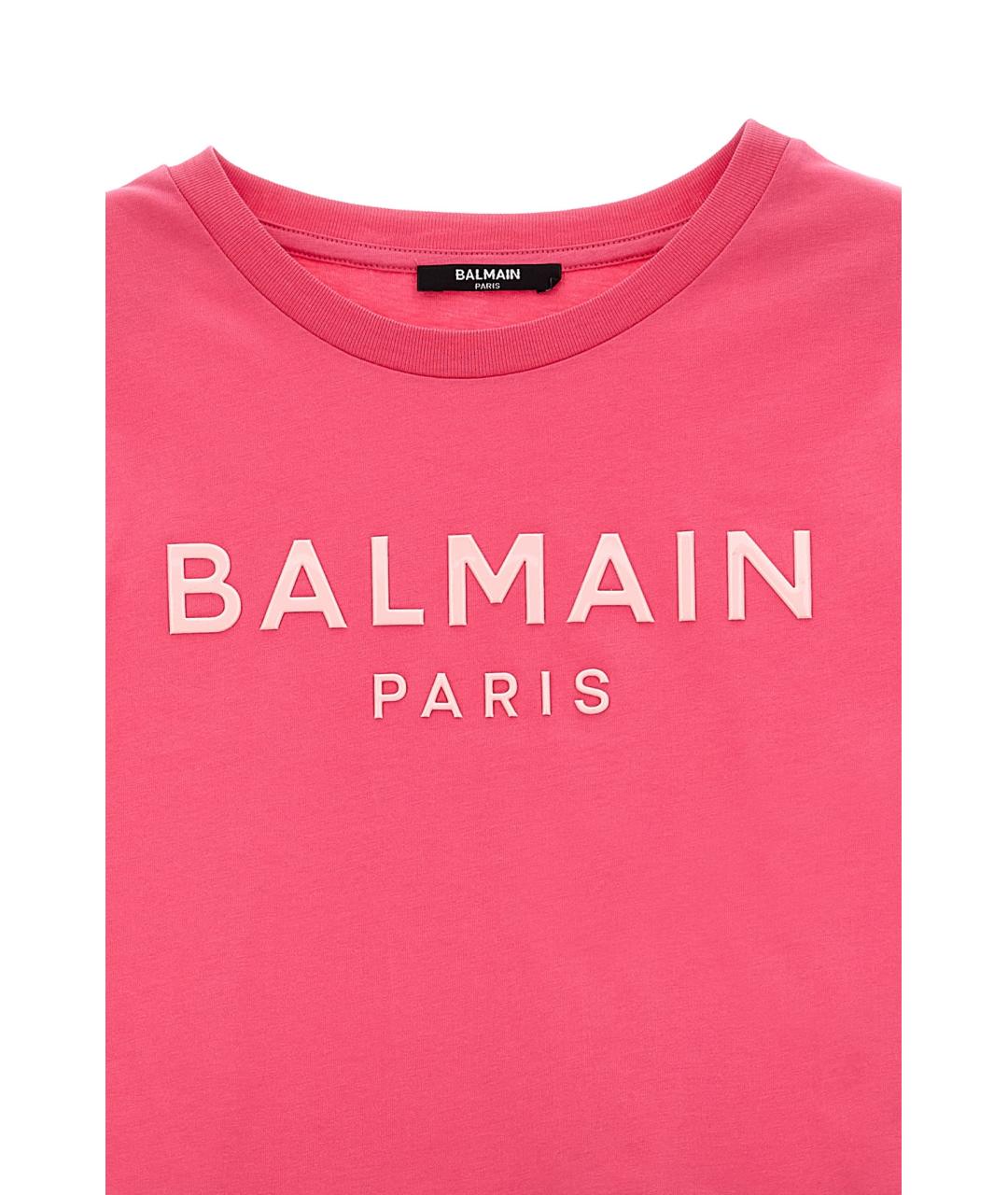 BALMAIN Фуксия детская футболка / топ, фото 3