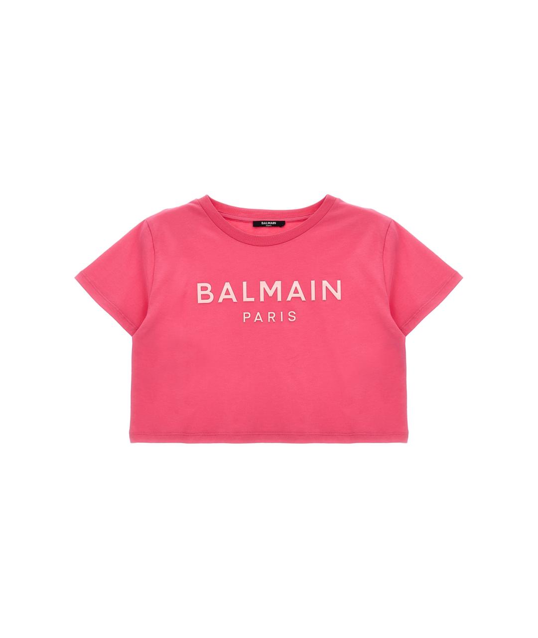 BALMAIN Фуксия детская футболка / топ, фото 1