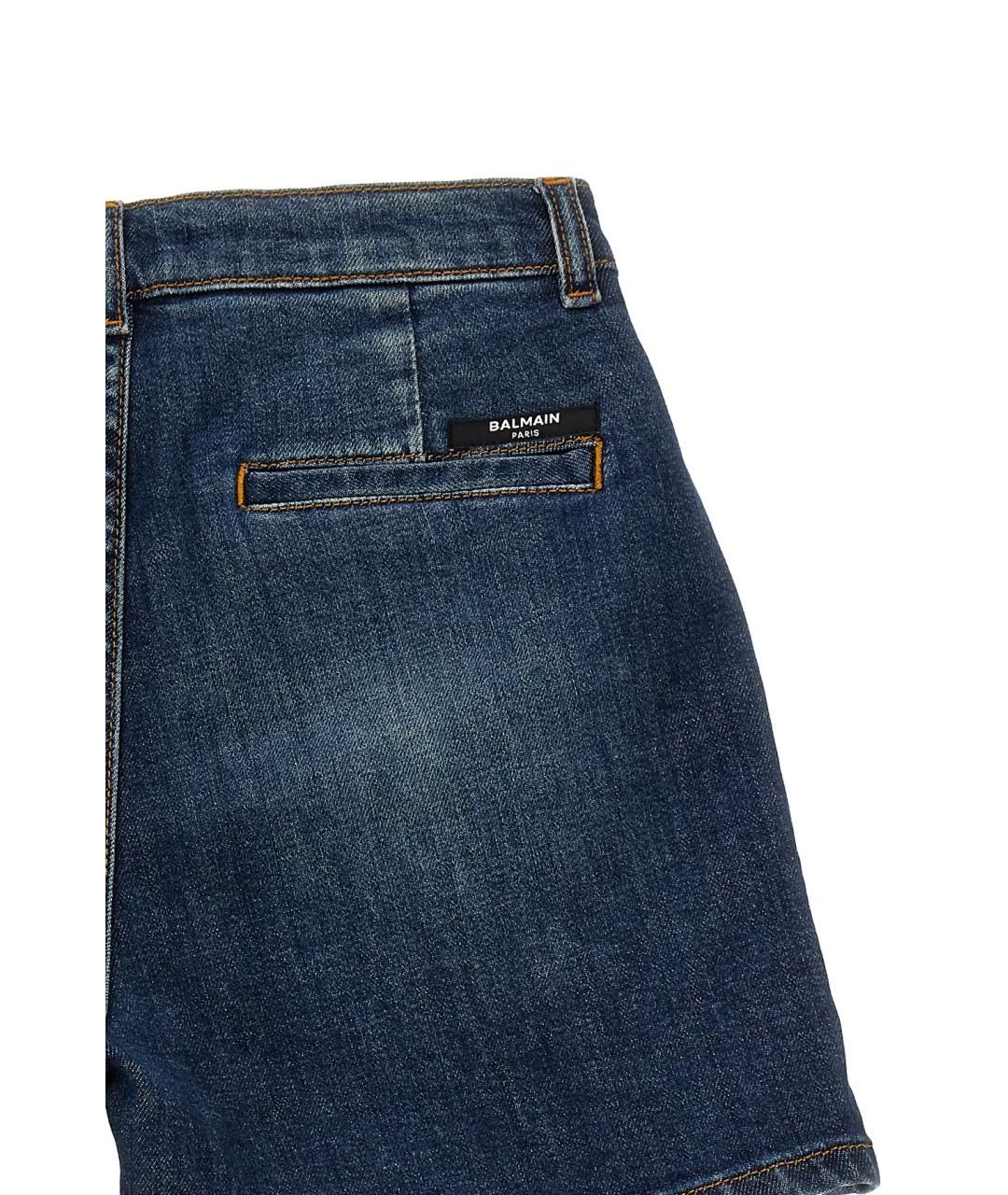 BALMAIN Синие брюки и шорты, фото 3