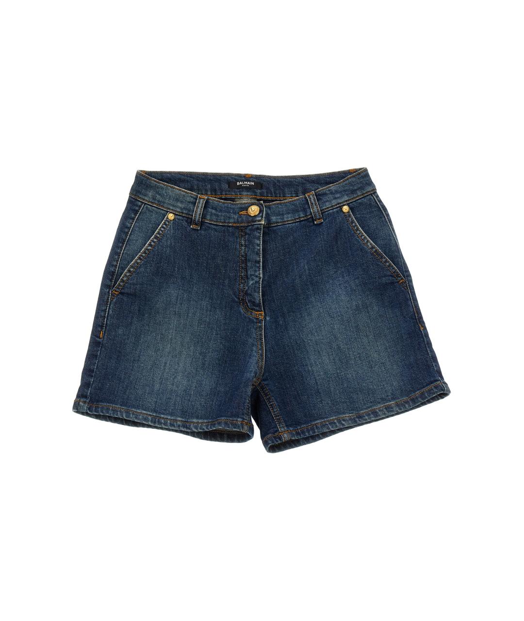 BALMAIN Синие брюки и шорты, фото 1