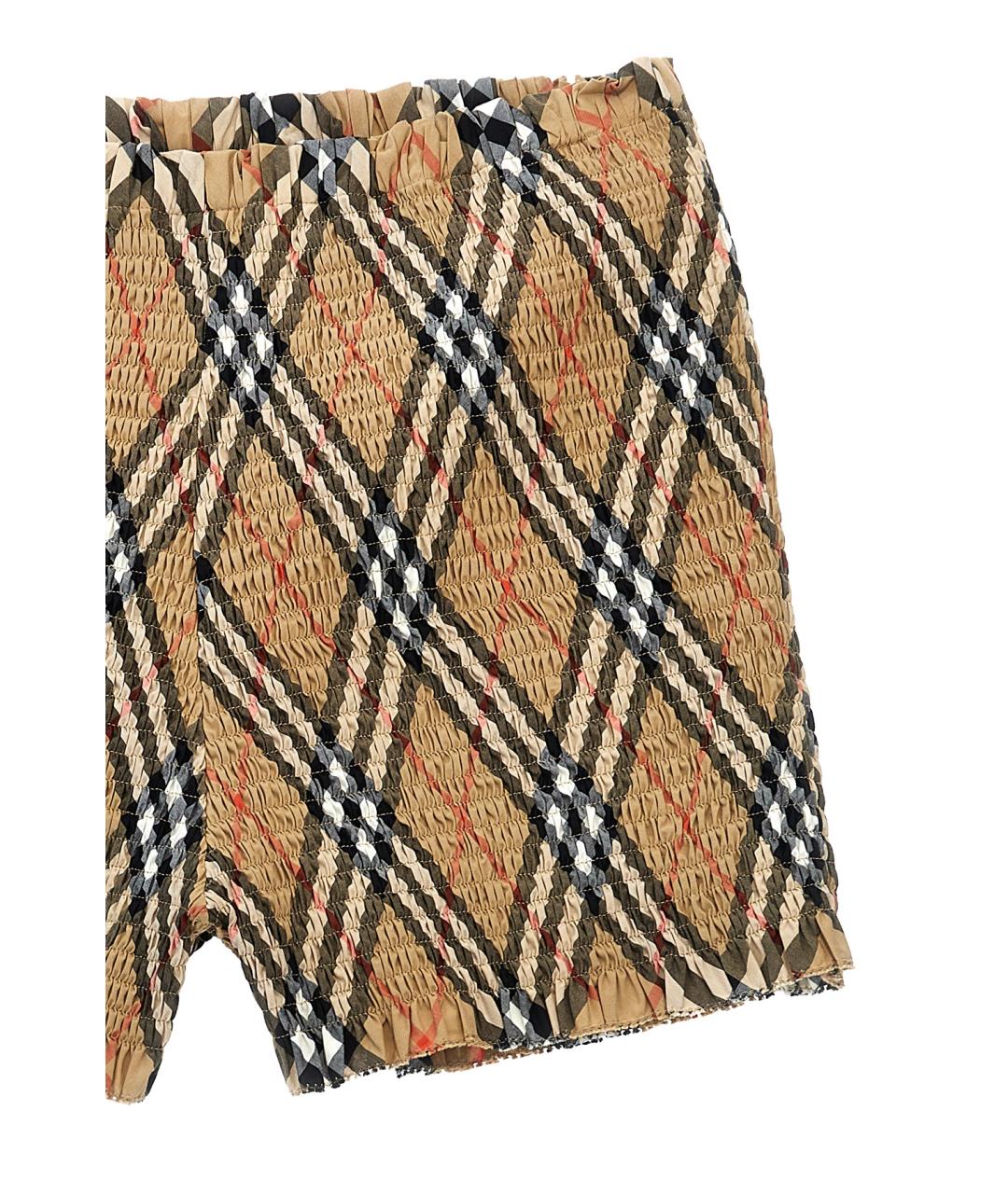 BURBERRY Бежевые брюки и шорты, фото 3
