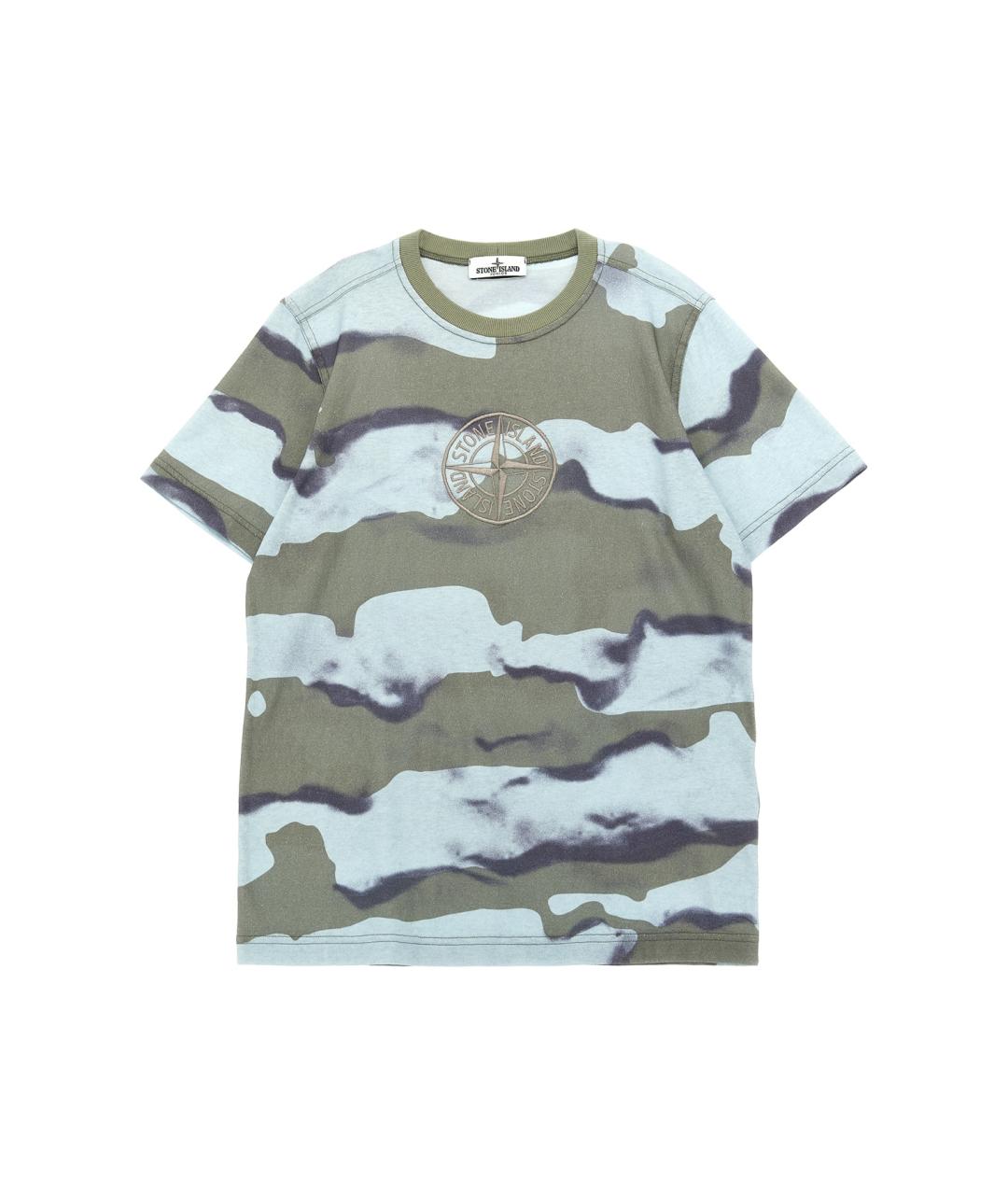 STONE ISLAND Мульти детская футболка, фото 1