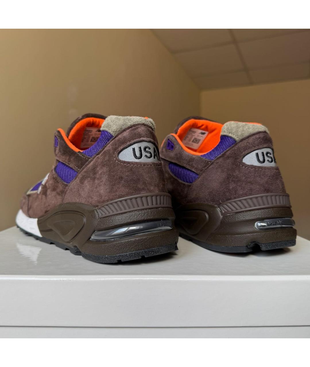 NEW BALANCE Замшевые низкие кроссовки / кеды, фото 4