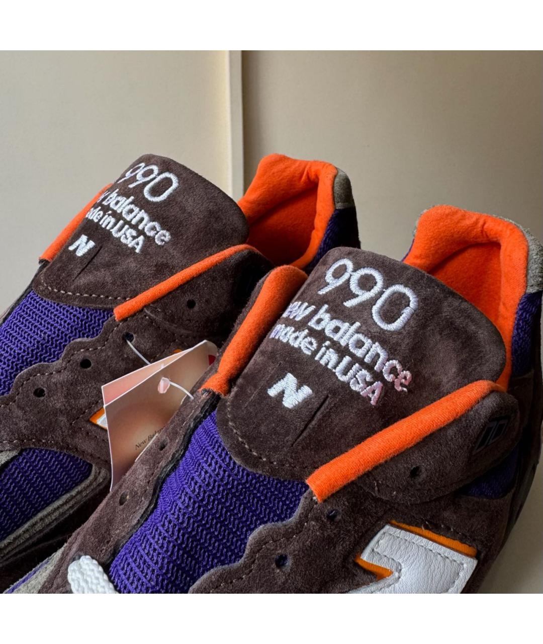 NEW BALANCE Замшевые низкие кроссовки / кеды, фото 6