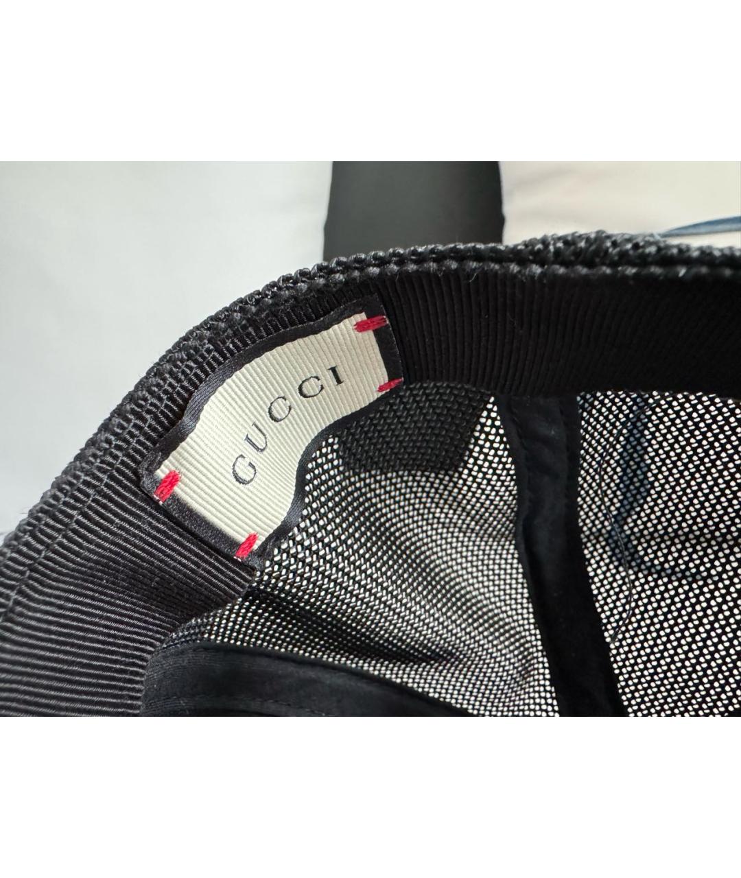 GUCCI Бежевая хлопковая кепка/бейсболка, фото 7