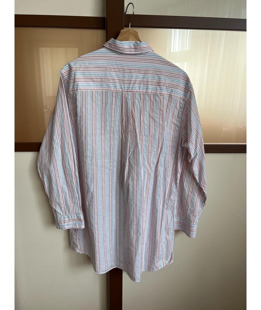 ETRO Розовая хлопковая рубашка, фото 3