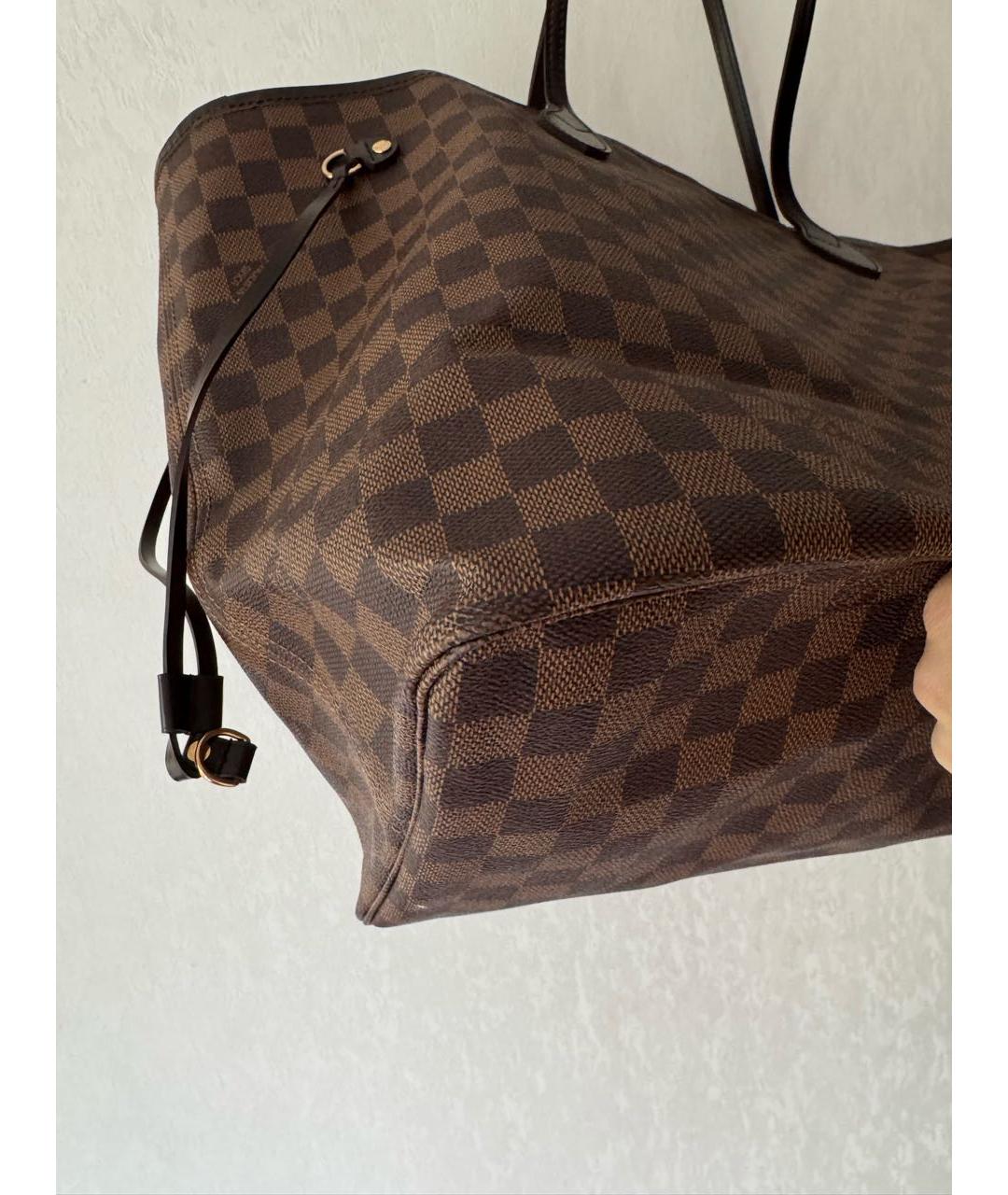 LOUIS VUITTON Коричневая сумка тоут, фото 6