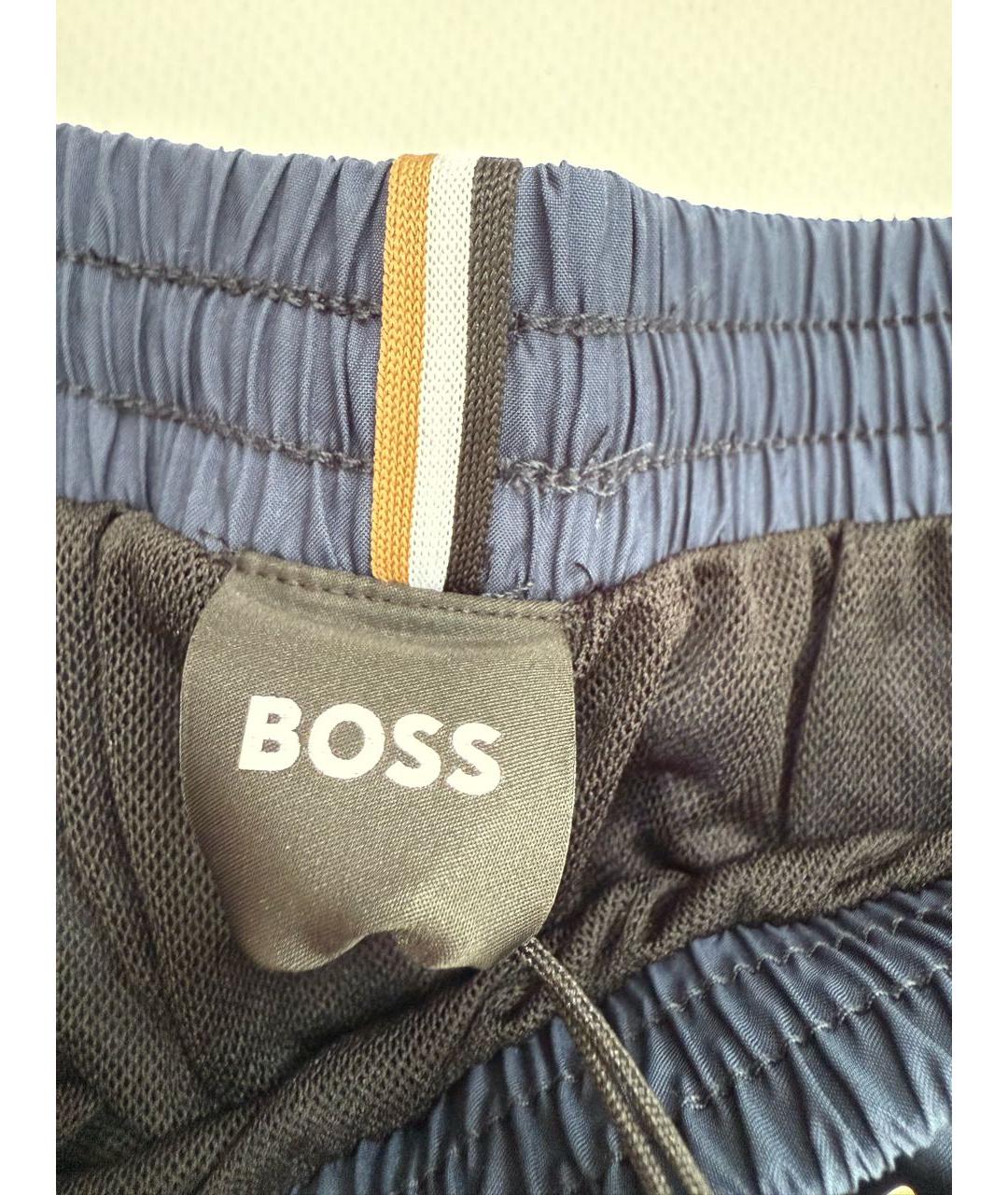 HUGO BOSS Темно-синие шорты, фото 3