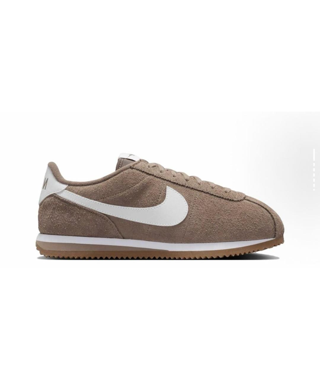NIKE Коричневые замшевые кроссовки, фото 9