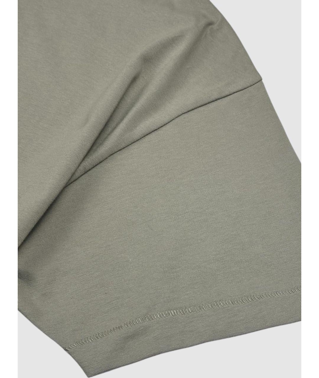 FEAR OF GOD ESSENTIALS Бежевая хлопковая футболка, фото 5