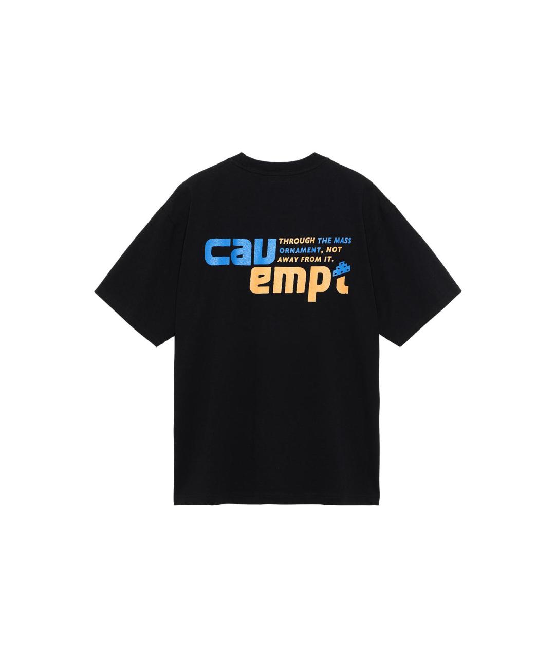 CAV EMPT Черная хлопковая футболка, фото 2