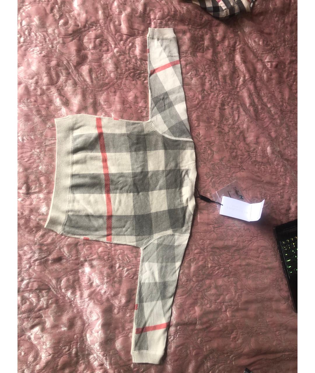 BURBERRY Хлопковый жакет / жилет, фото 2