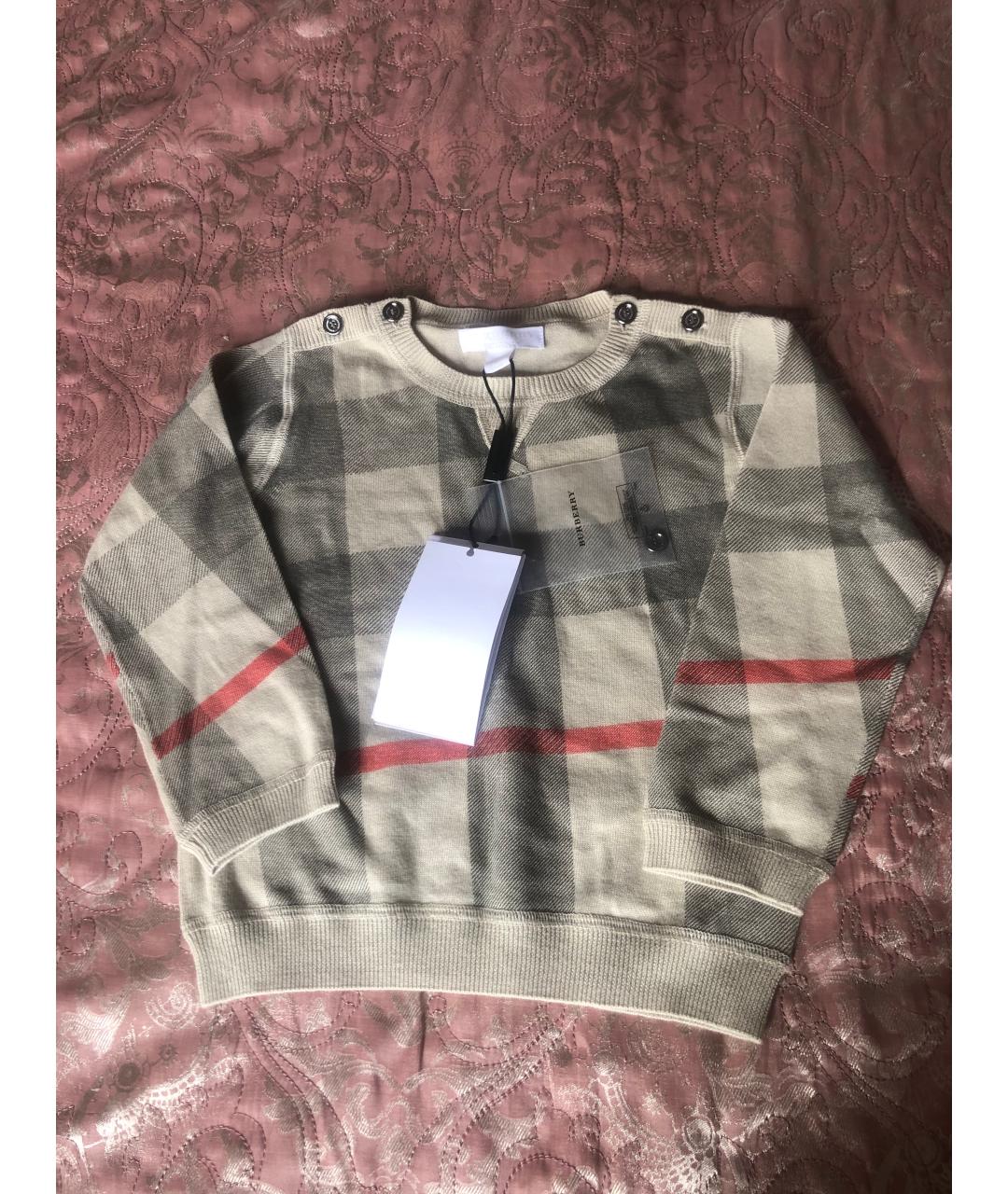 BURBERRY Хлопковый жакет / жилет, фото 5