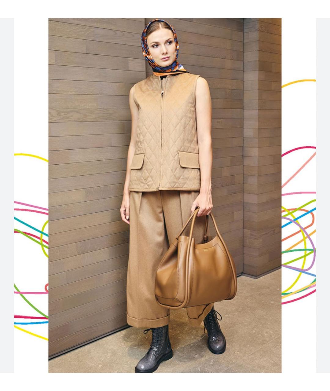 MAX MARA Зеленый кашемировый жилет, фото 8