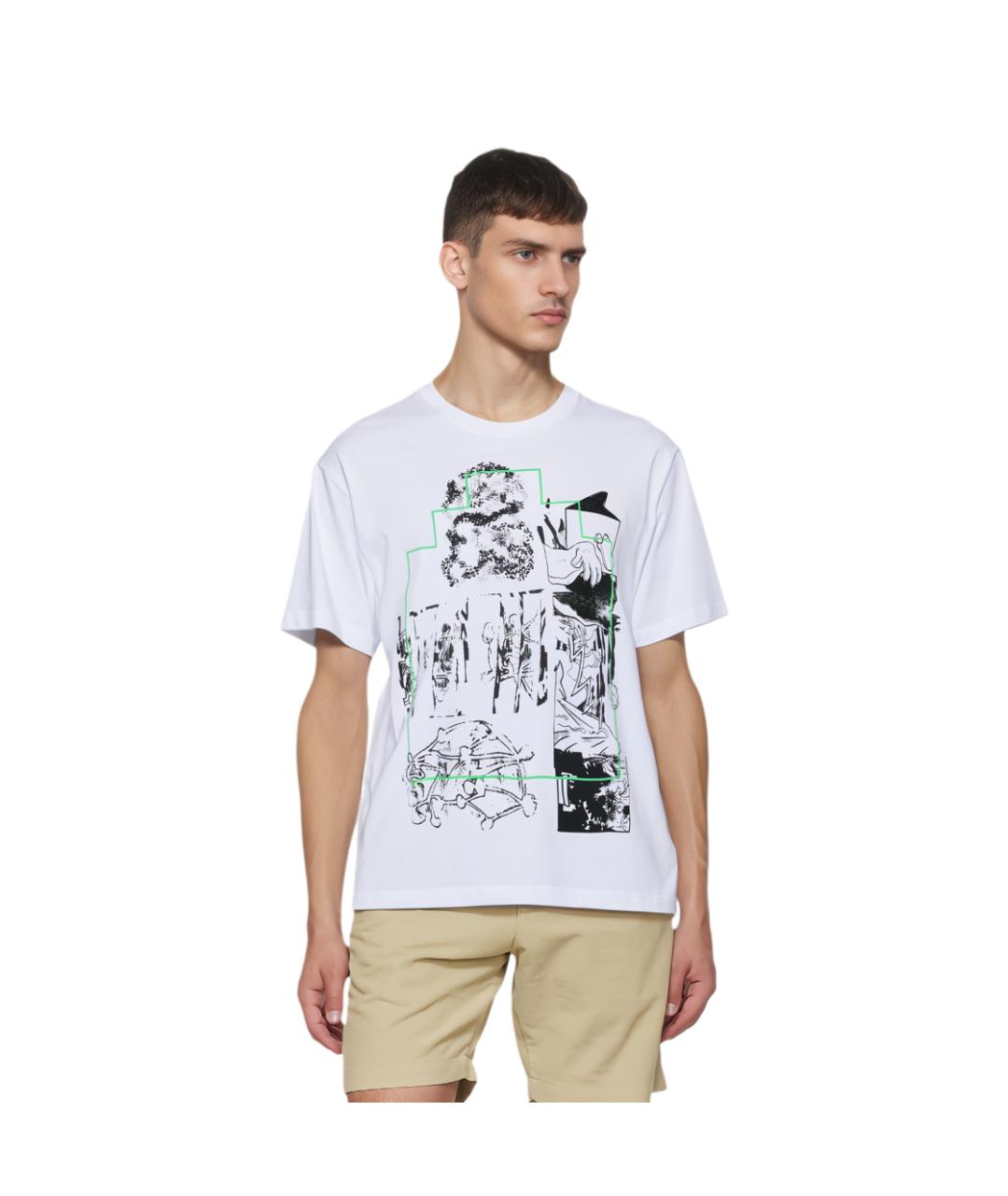 CAV EMPT Белая хлопковая футболка, фото 3