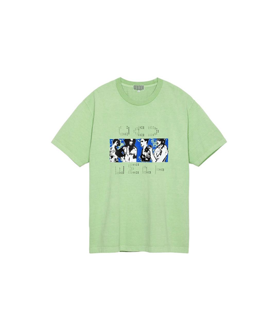 CAV EMPT Зеленая хлопковая футболка, фото 1