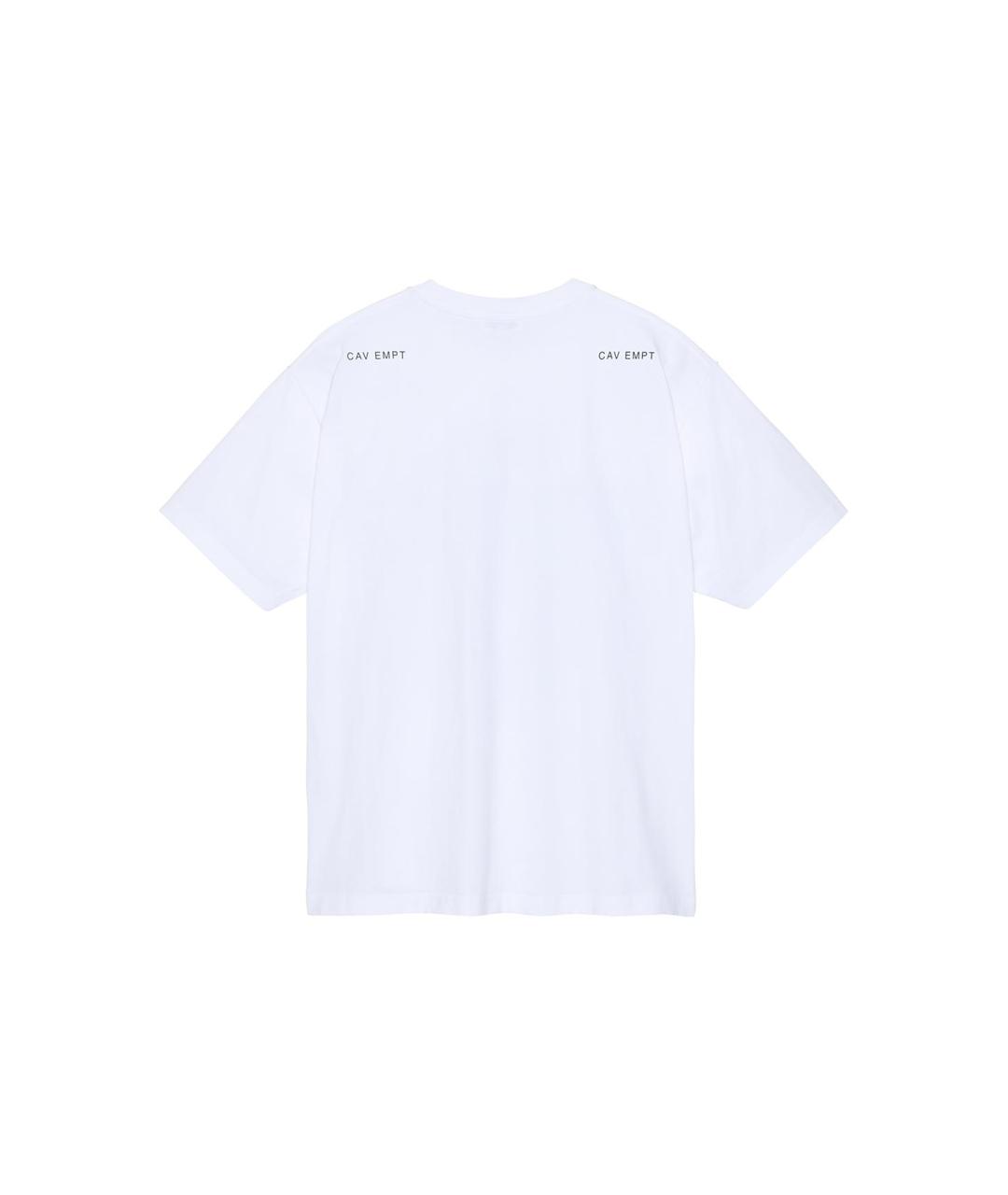 CAV EMPT Белая хлопковая футболка, фото 2