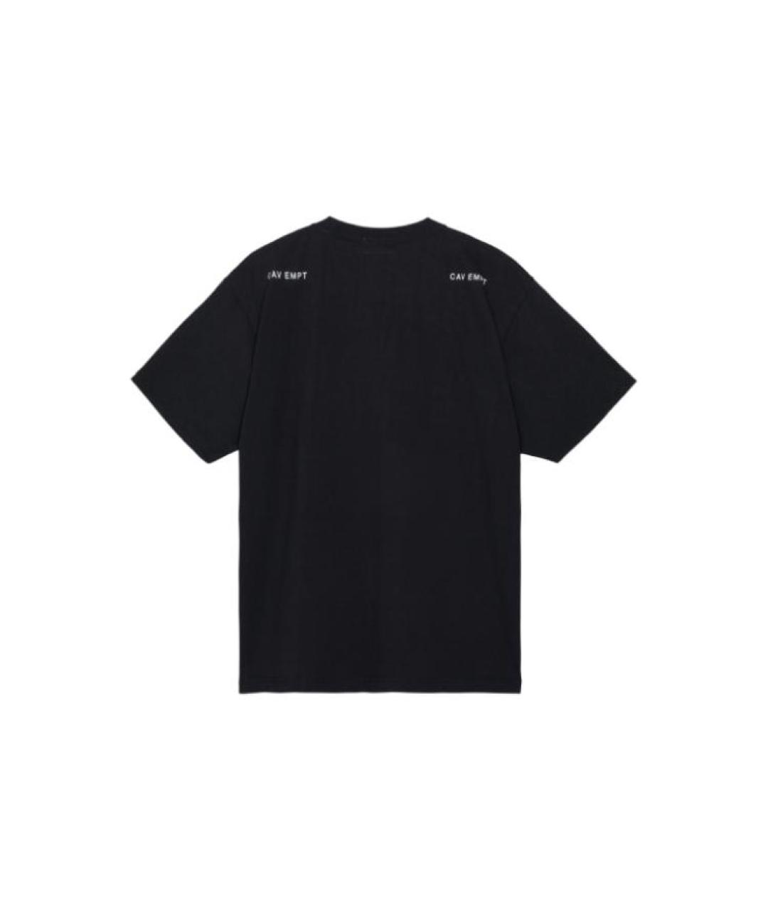 CAV EMPT Черная хлопковая футболка, фото 2