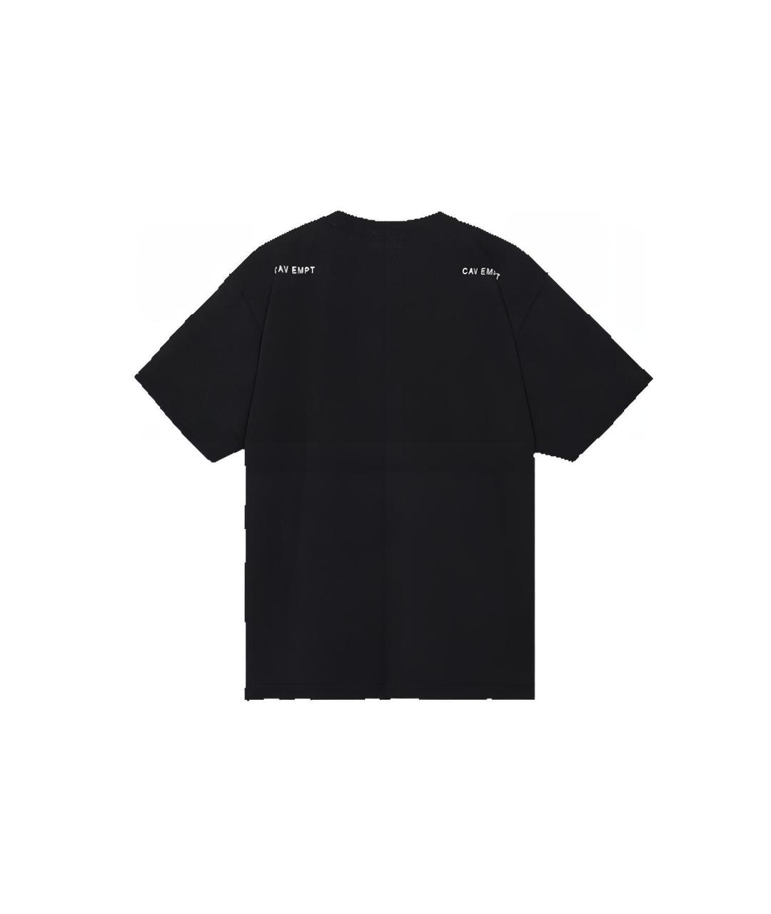 CAV EMPT Черная хлопковая футболка, фото 2
