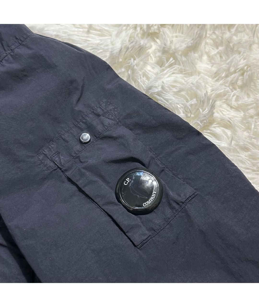 CP COMPANY Темно-синяя полиамидовая куртка, фото 6