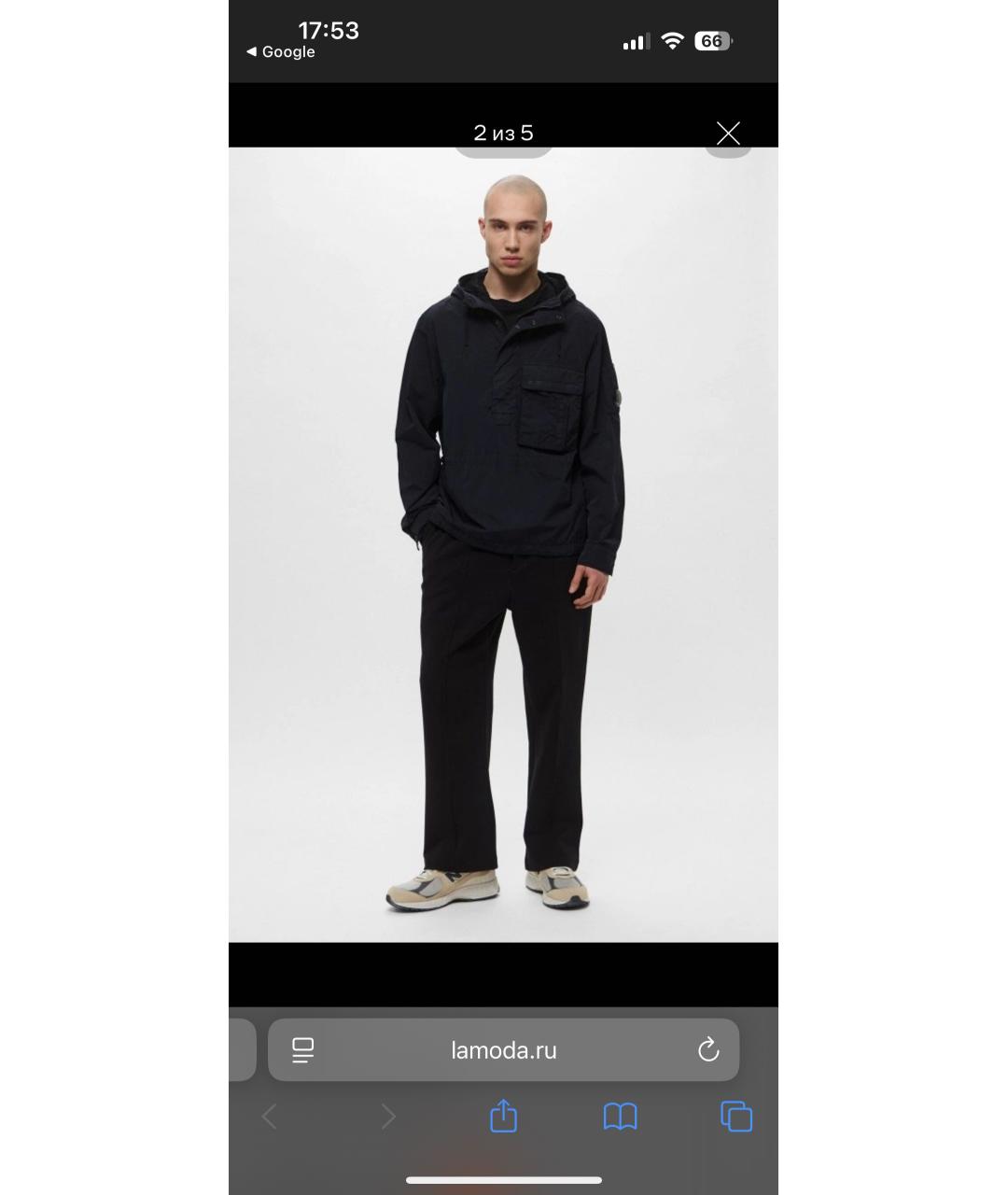CP COMPANY Темно-синяя полиамидовая куртка, фото 8