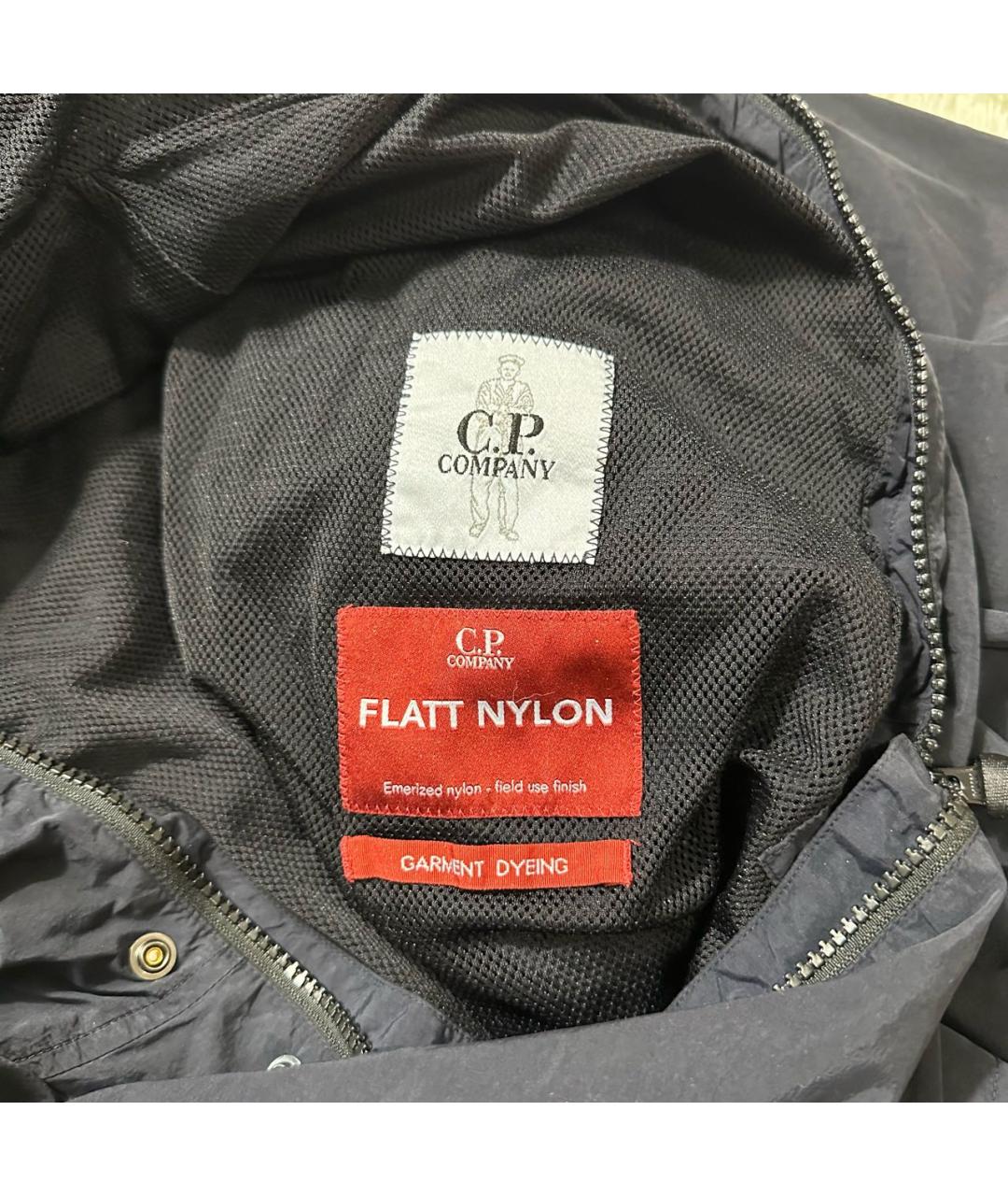 CP COMPANY Темно-синяя полиамидовая куртка, фото 5
