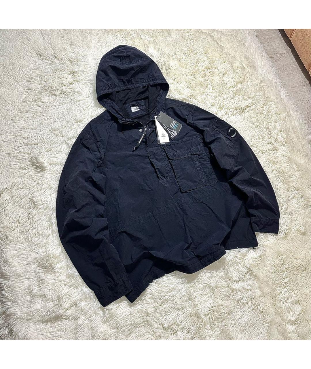 CP COMPANY Темно-синяя полиамидовая куртка, фото 9