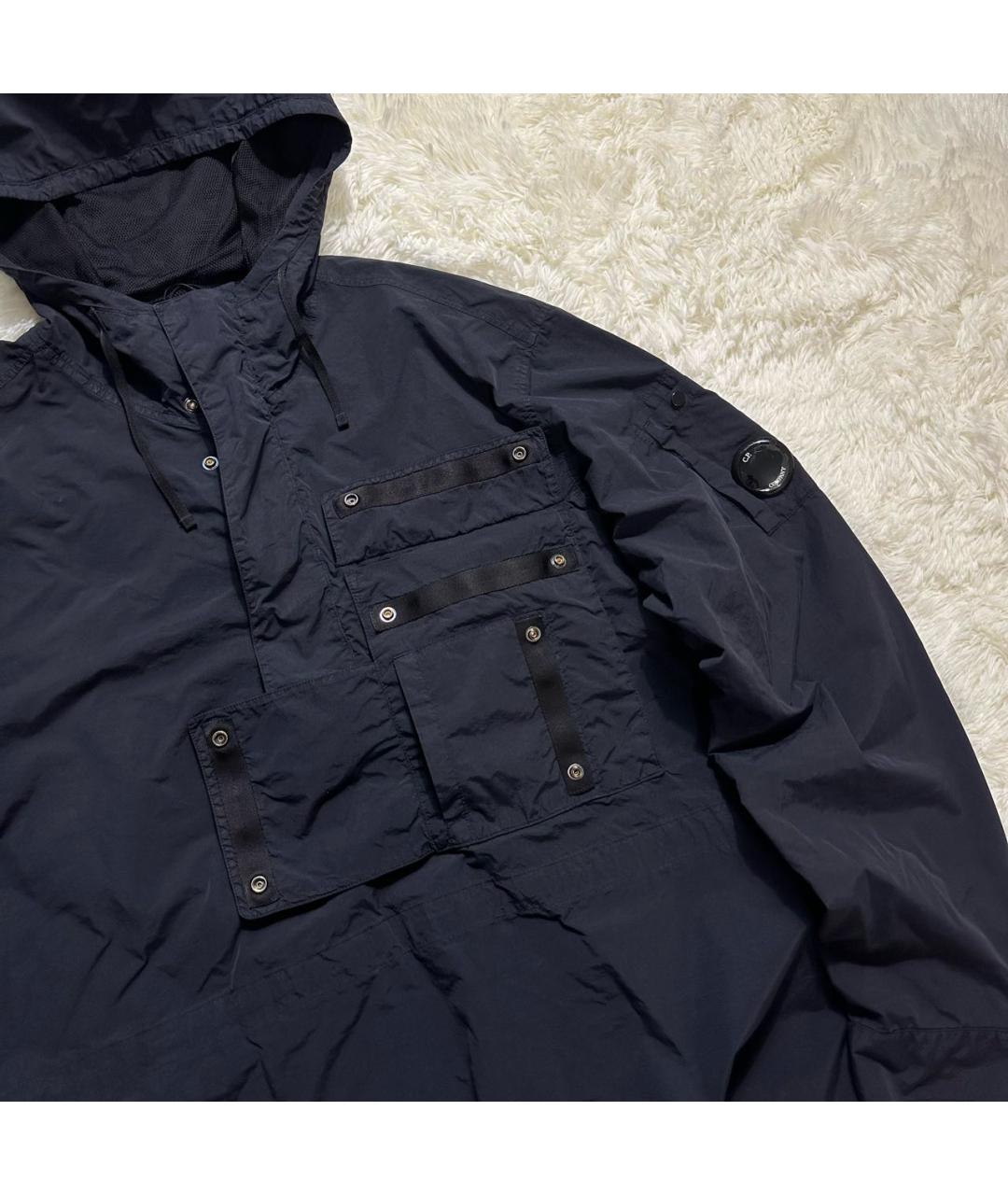 CP COMPANY Темно-синяя полиамидовая куртка, фото 7