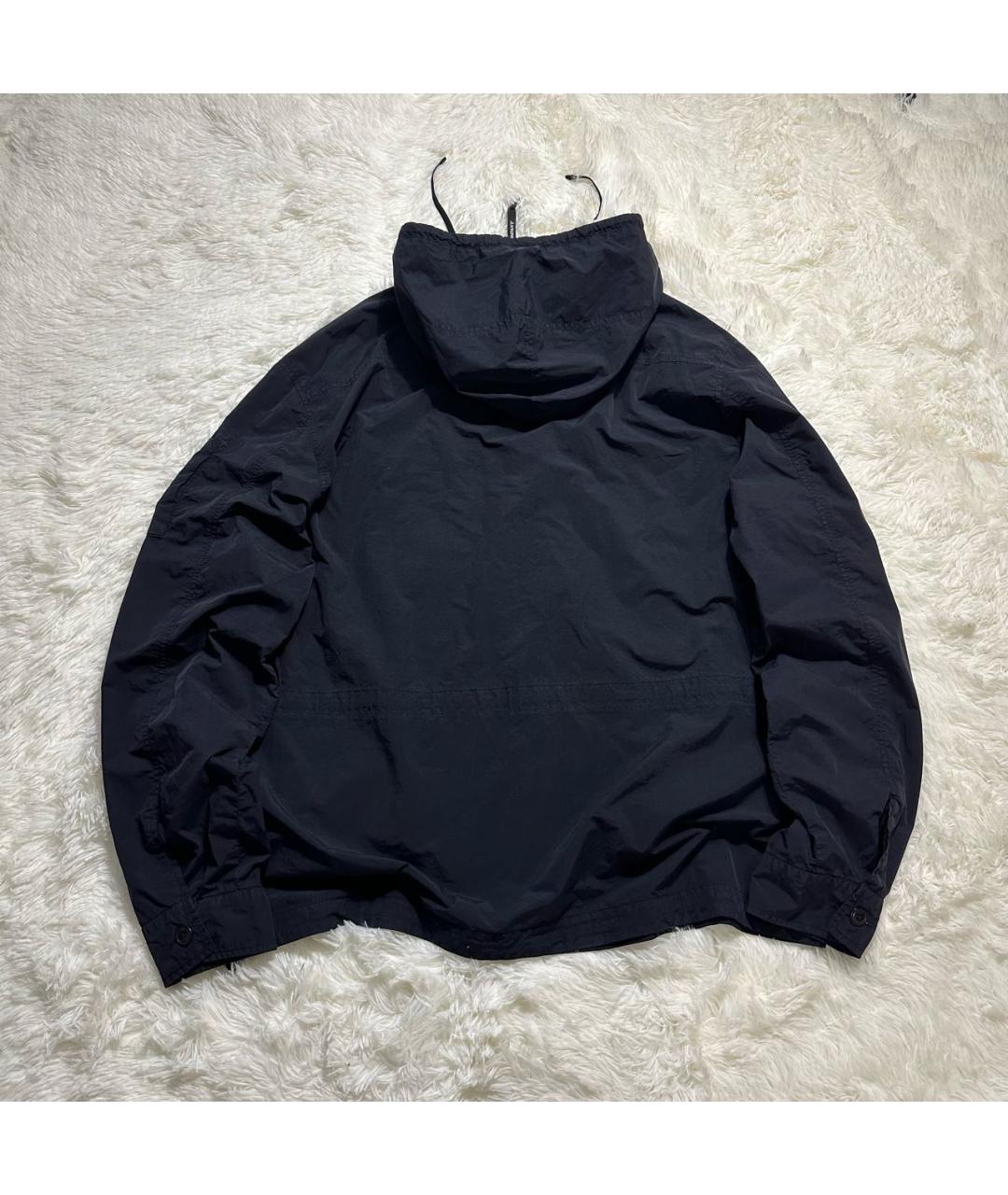 CP COMPANY Темно-синяя полиамидовая куртка, фото 2