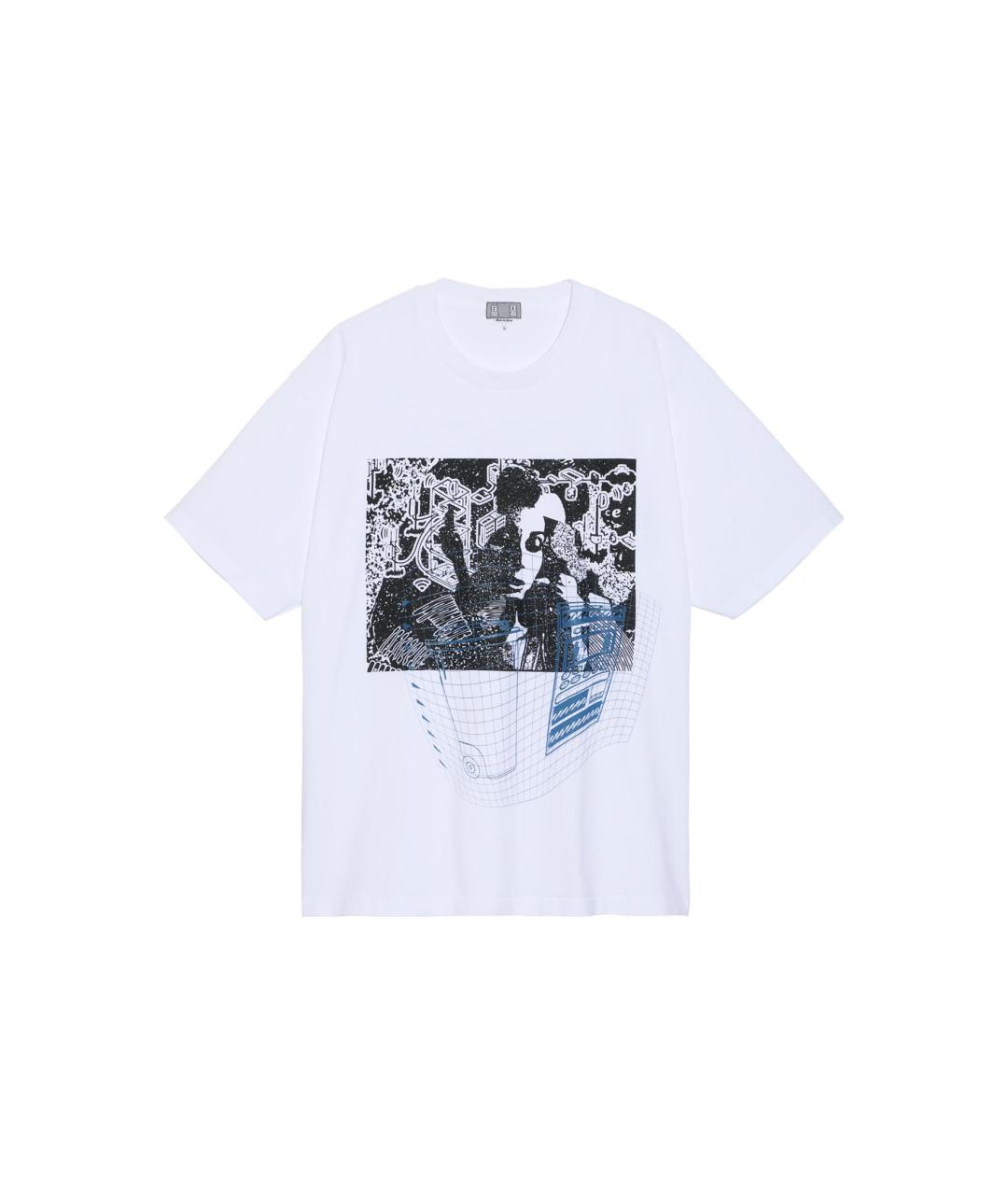 CAV EMPT Белая хлопковая футболка, фото 1