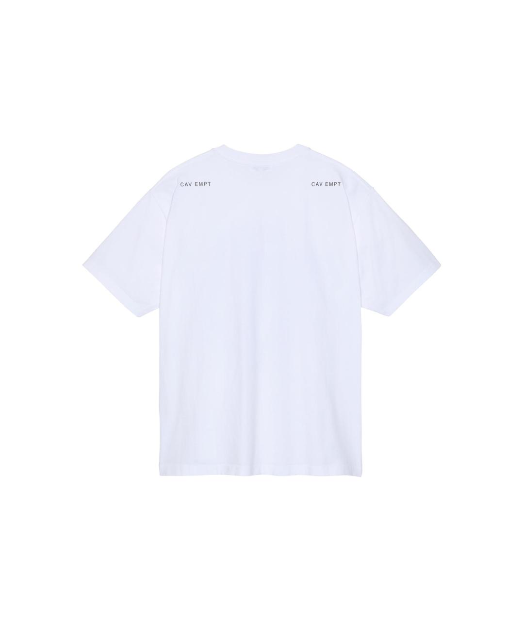 CAV EMPT Белая хлопковая футболка, фото 2