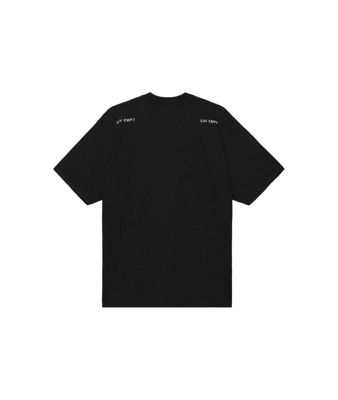 CAV EMPT Черная хлопковая футболка, фото 2